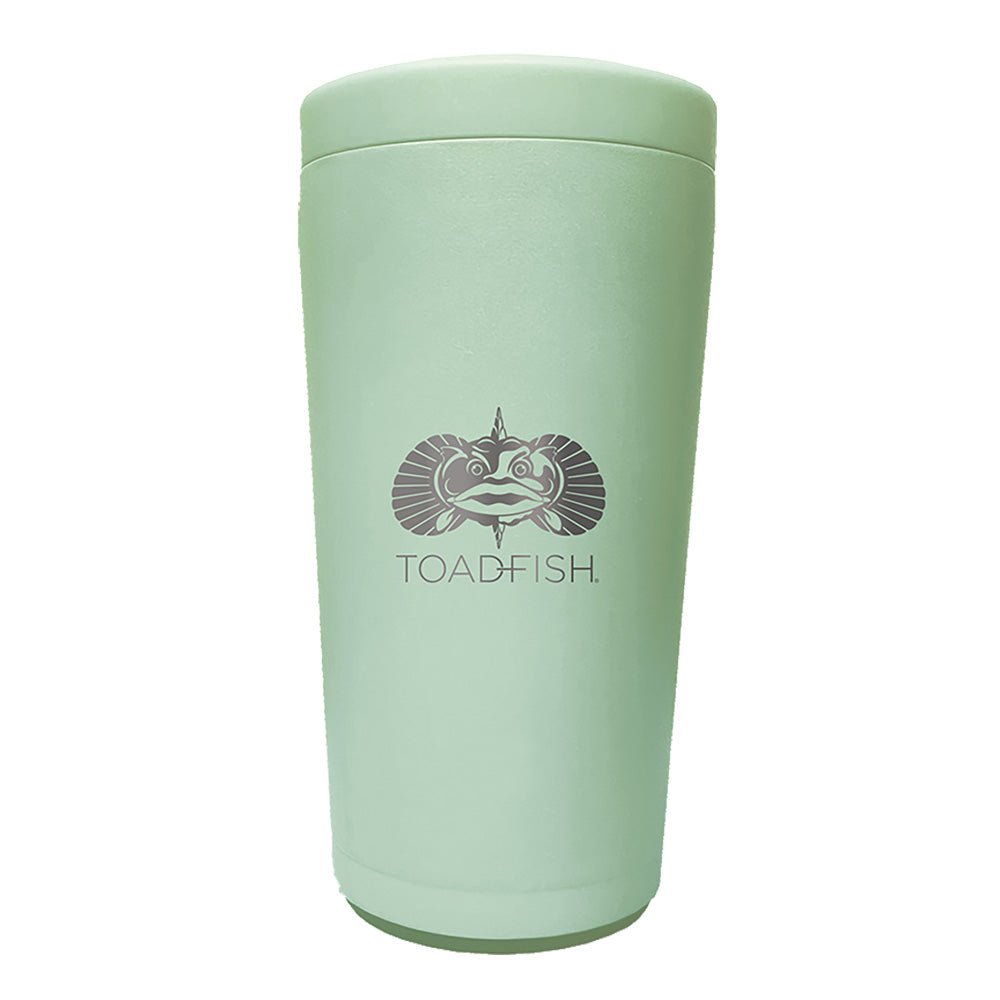 Toadfish Non - Tipping Can Cooler 2.0 - Universal Design - Seagrass - Get Tight Gear