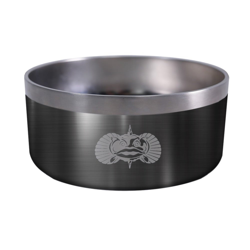 Toadfish Non - Tipping Dog Bowl - Graphite - Get Tight Gear
