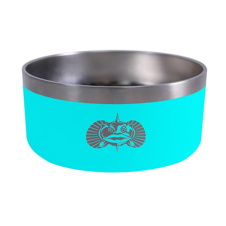 Toadfish Non - Tipping Dog Bowl - Teal - Get Tight Gear