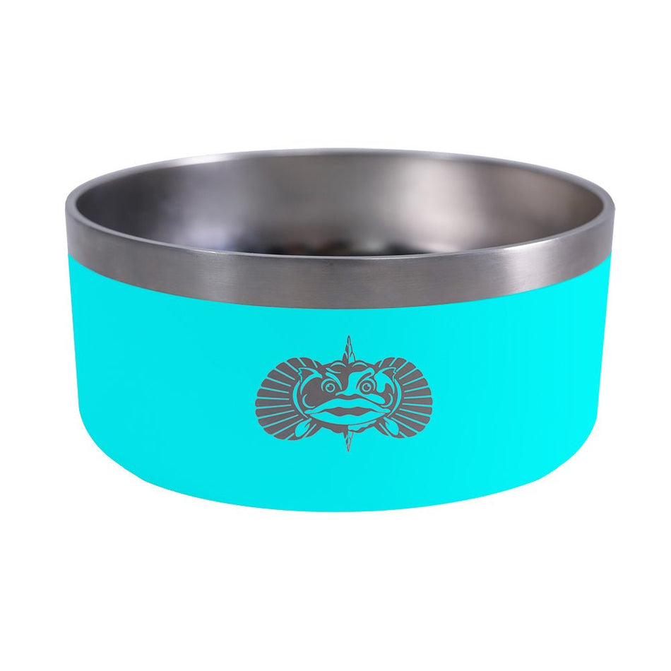 Toadfish Non - Tipping Dog Bowl - Teal - Get Tight Gear