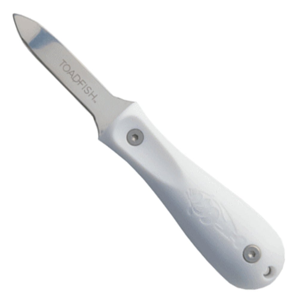 Toadfish Professional Edition Oyster Knife - White - Get Tight Gear
