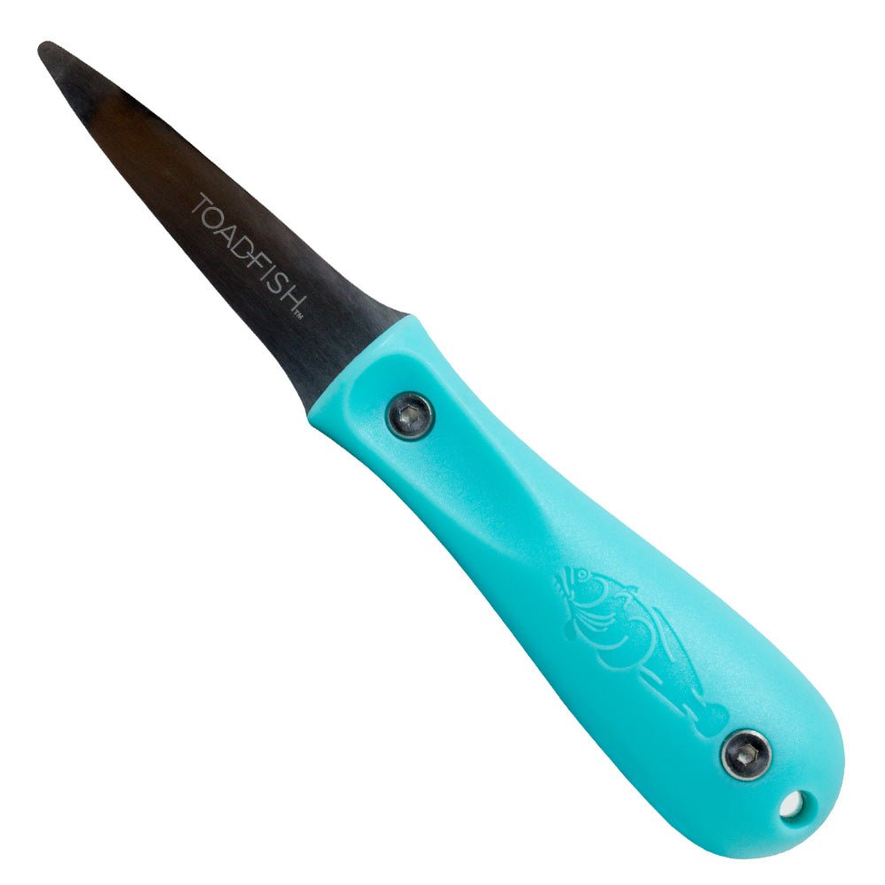Toadfish Put 'Em Back Oyster Knife - Teal - Get Tight Gear