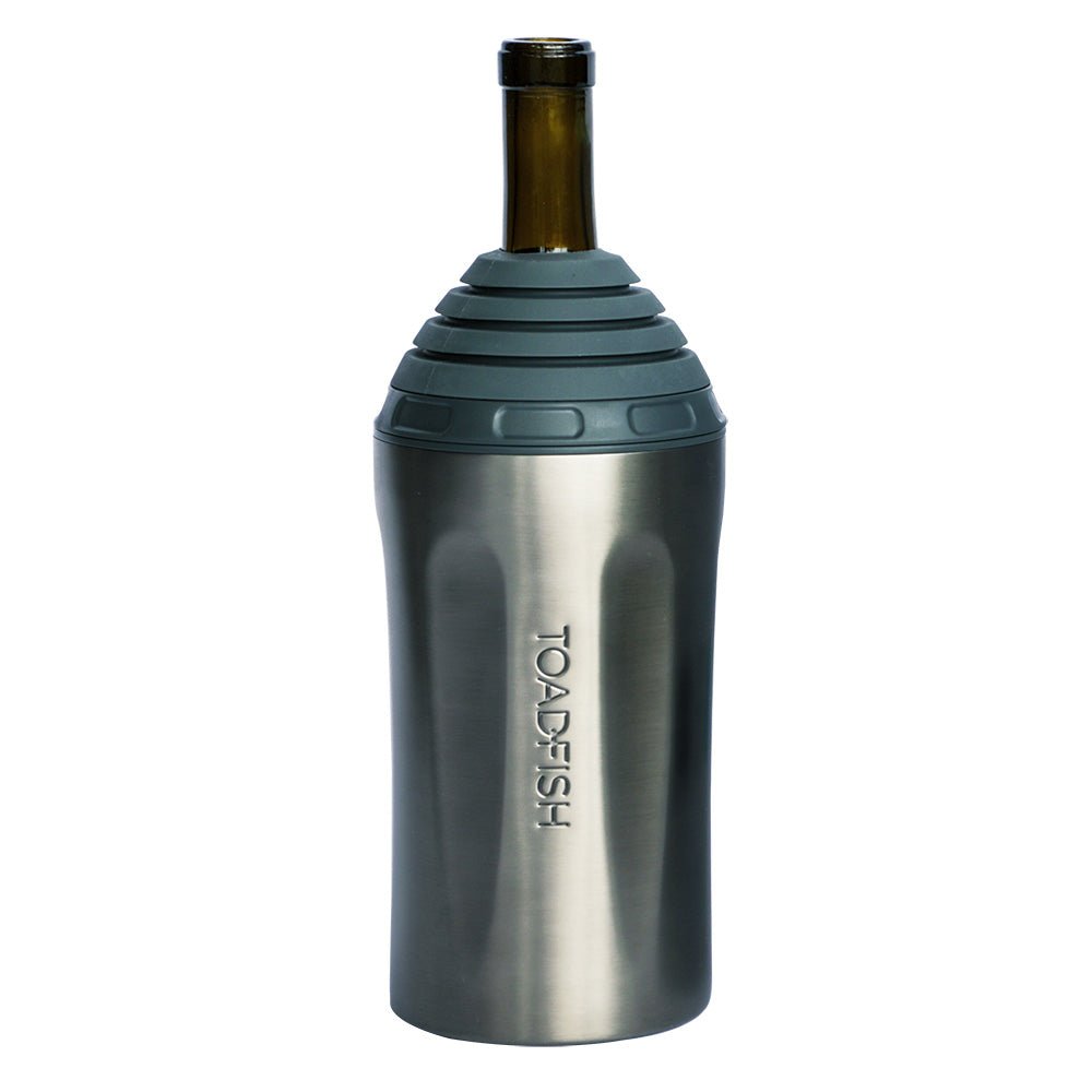 Toadfish Stainless Steel Wine Chiller - Graphite - Get Tight Gear