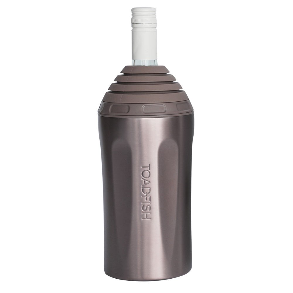 Toadfish Stainless Steel Wine Chiller - Rose Gold - Get Tight Gear