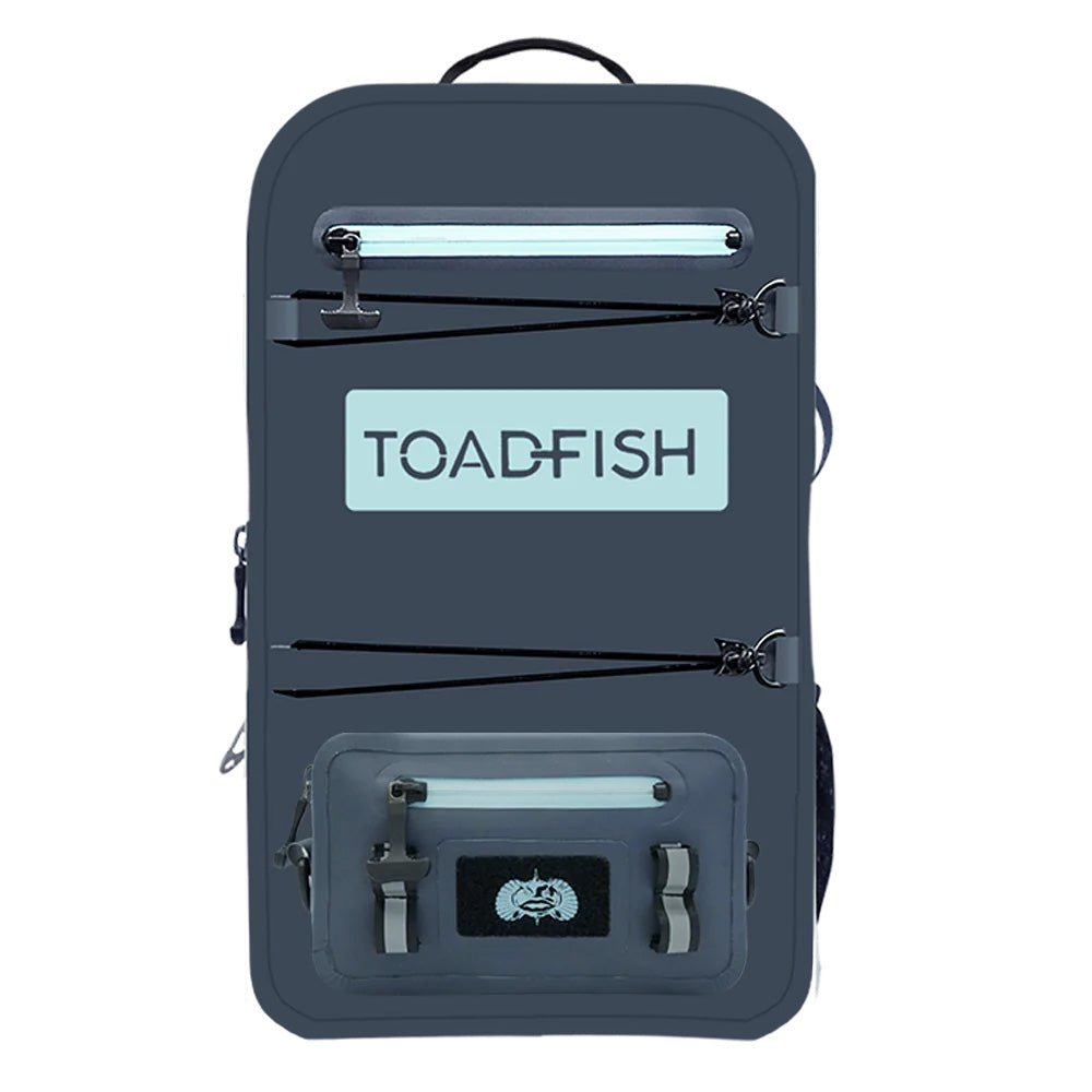 Toadfish Waterproof Backpack + Sling - Ocean Blue - Get Tight Gear