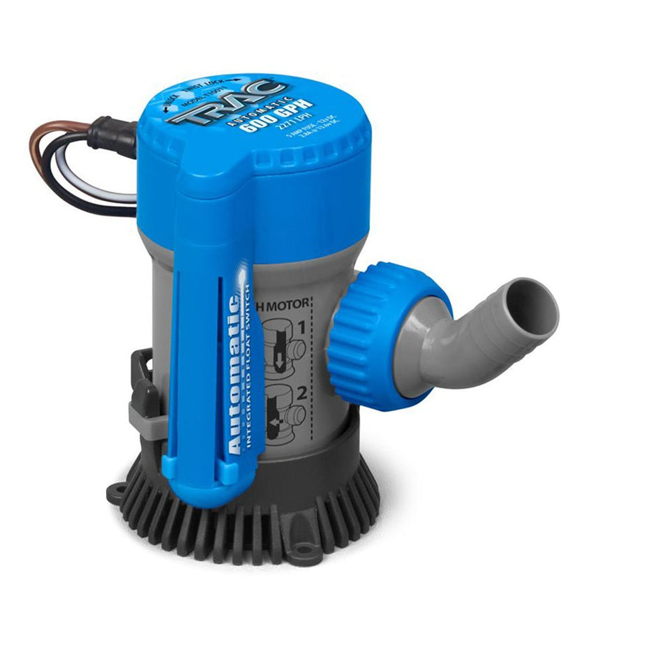 TRAC Outdoor Bilge Pump - 600 GPH - Automatic - Get Tight Gear
