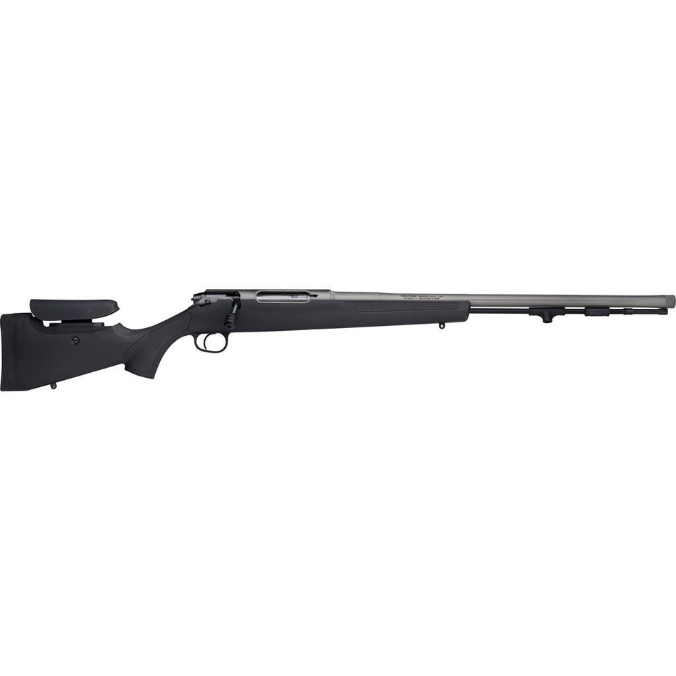 Traditions NitroBolt w/VAPR Muzzleloader .50 Cal. 24 in. Tungsten Cerakote/Black Syn - Get Tight Gear