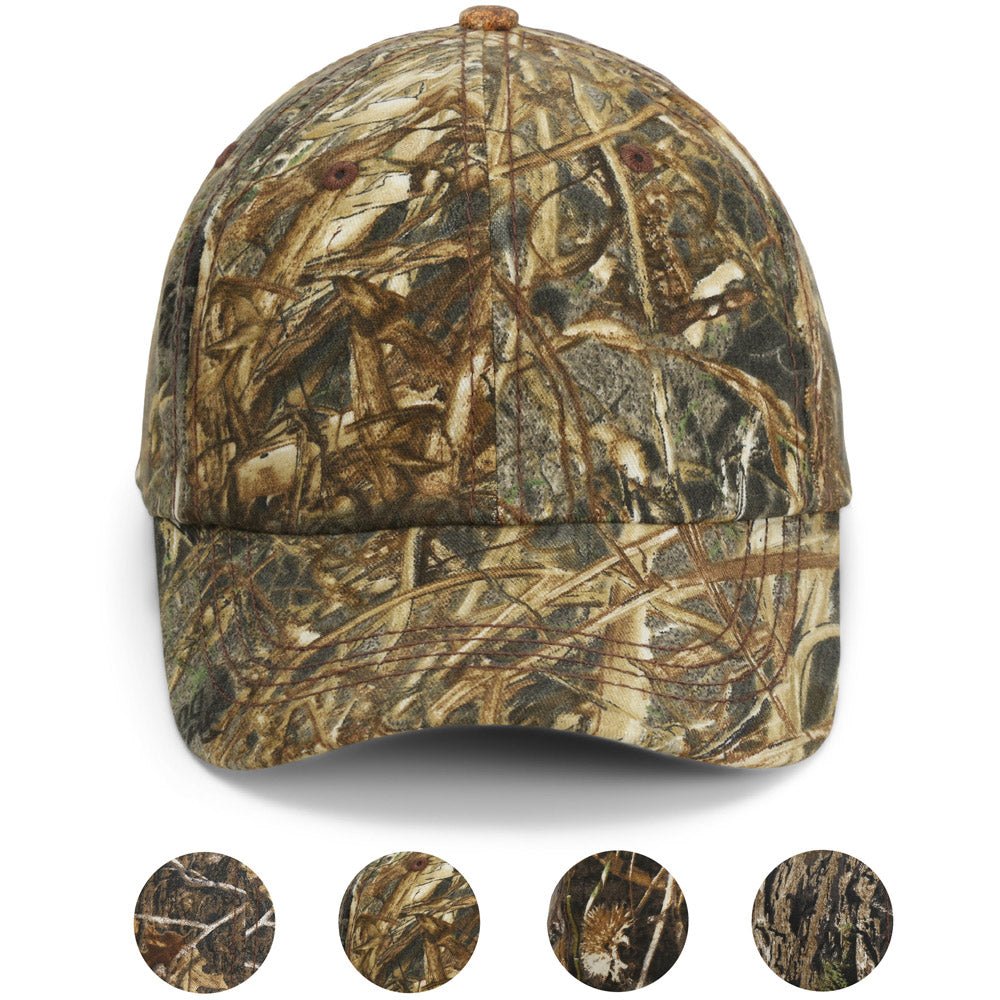 Trail 6 - Panel Blank Camo Cap - Get Tight Gear
