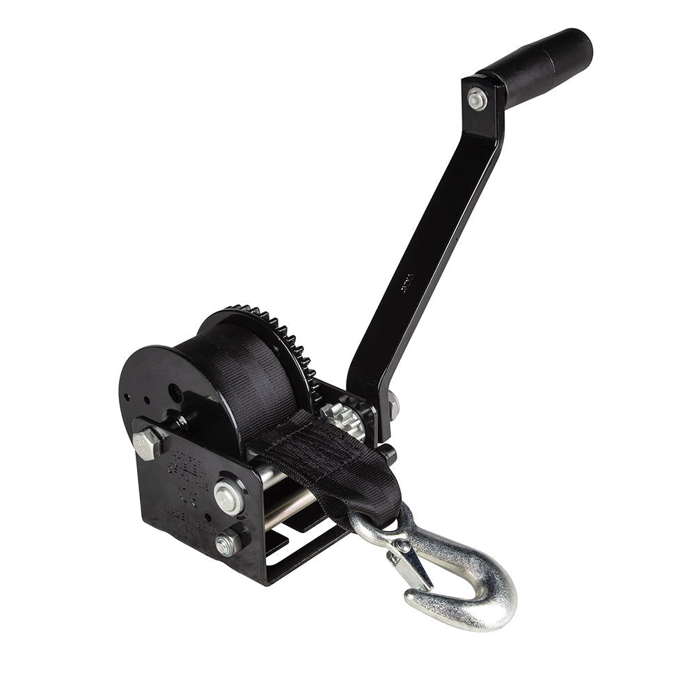 TRAILER WINCH SINGLE SPEED 900 LB - Get Tight Gear