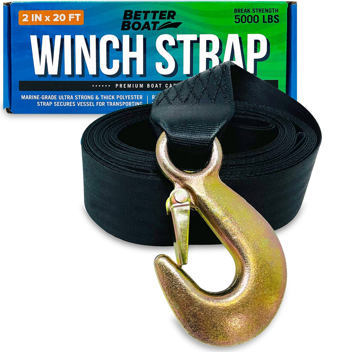 Trailer Winch Strap Replacement - Get Tight Gear