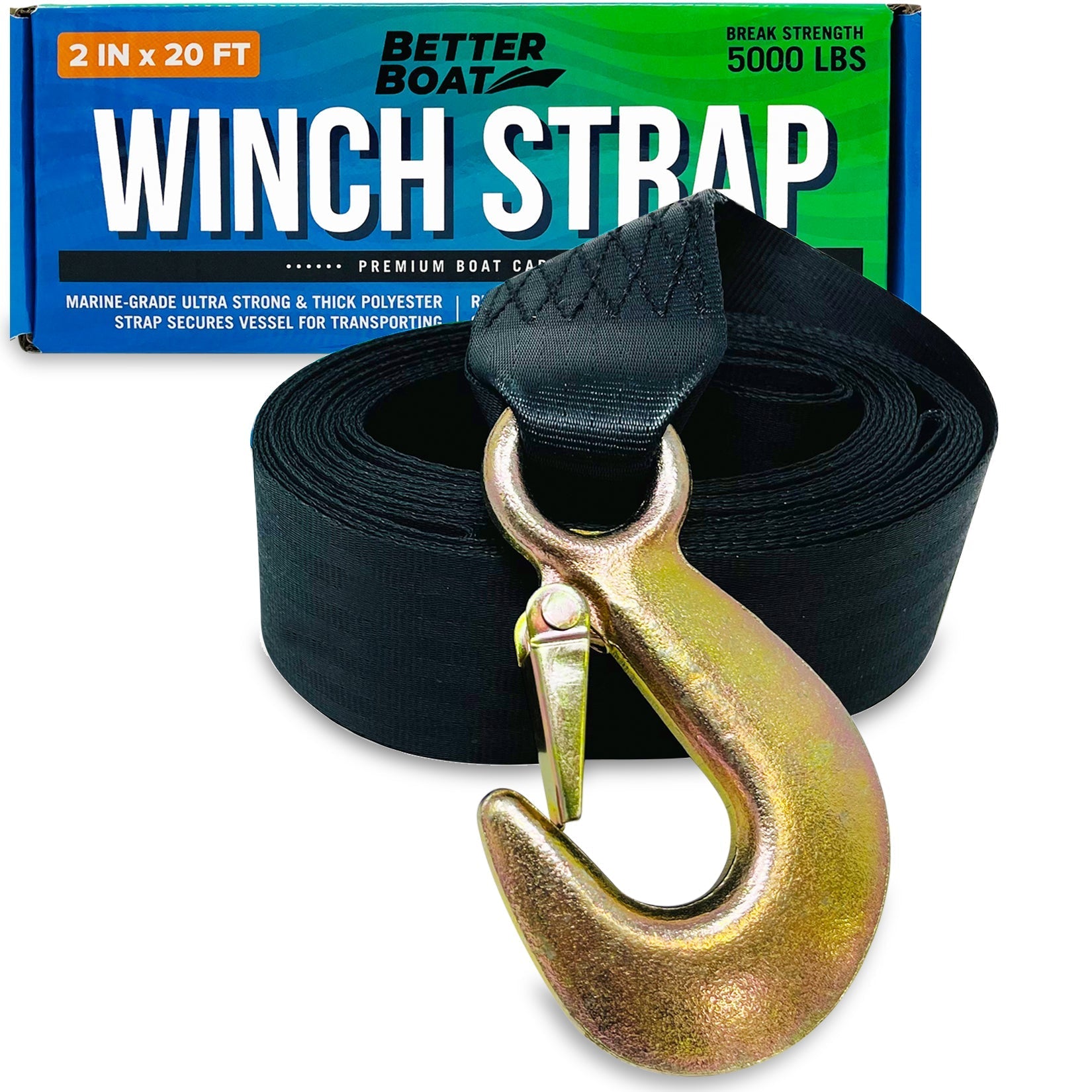 Trailer Winch Strap Replacement - Get Tight Gear