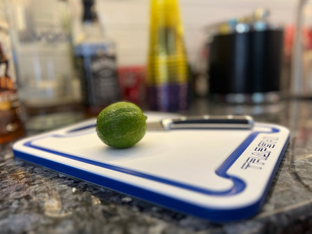 TRAPSKI Premium 1/2 Inch Thick HDPE Cutting Boards | Food - Grade Kitchen Prep Surface | Juice Grooves | Made in the USA - Get Tight Gear