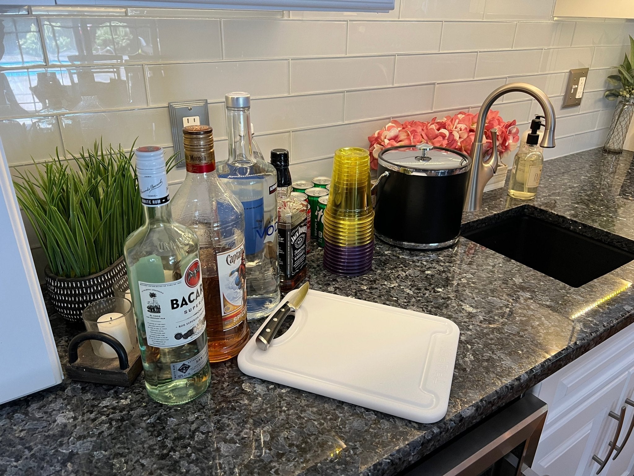 TRAPSKI Premium 1/2 Inch Thick HDPE Cutting Boards | Food - Grade Kitchen Prep Surface | Juice Grooves | Made in the USA - Get Tight Gear