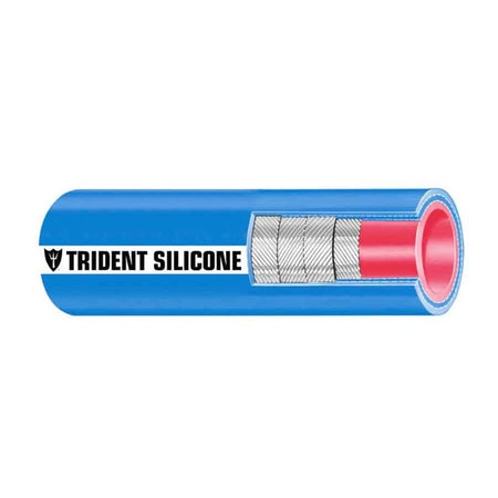 Trident Marine 1 - 1/2" x 36" Blue Silicone Wet Exhaust Hose - Get Tight Gear