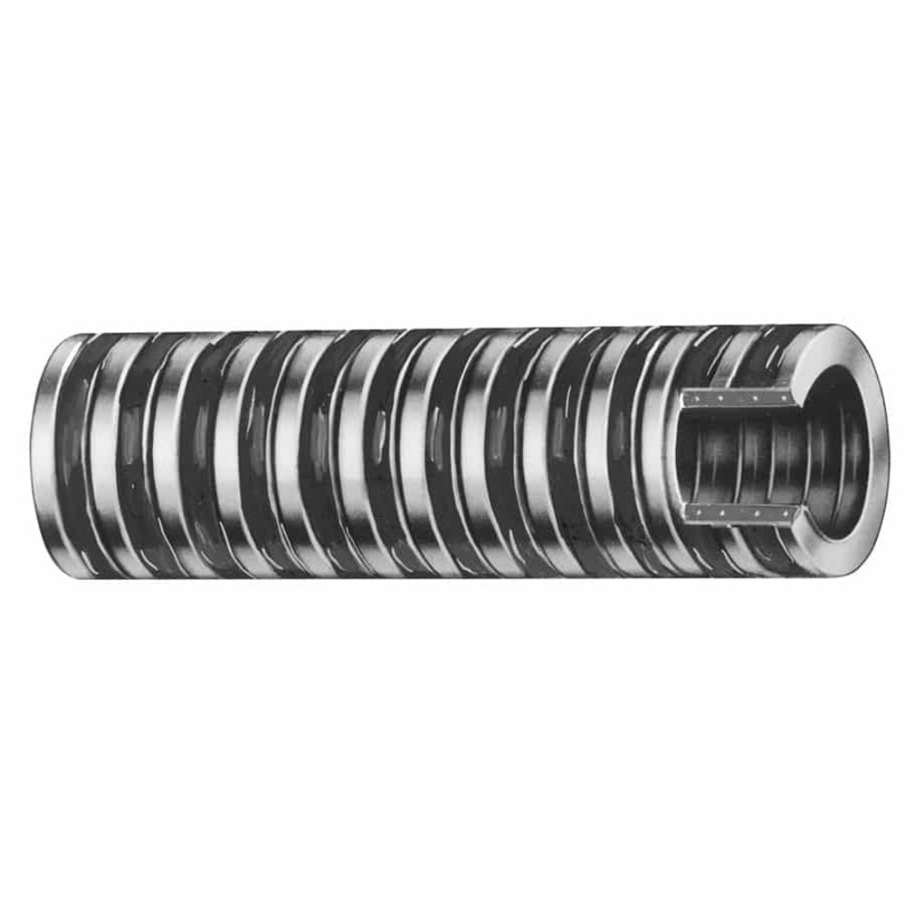 Trident Marine 1 - 1/8" x 50' Heavy Duty PVC Bilge & Livewell Hose (FDA) - Clear w/Black Helix - Get Tight Gear
