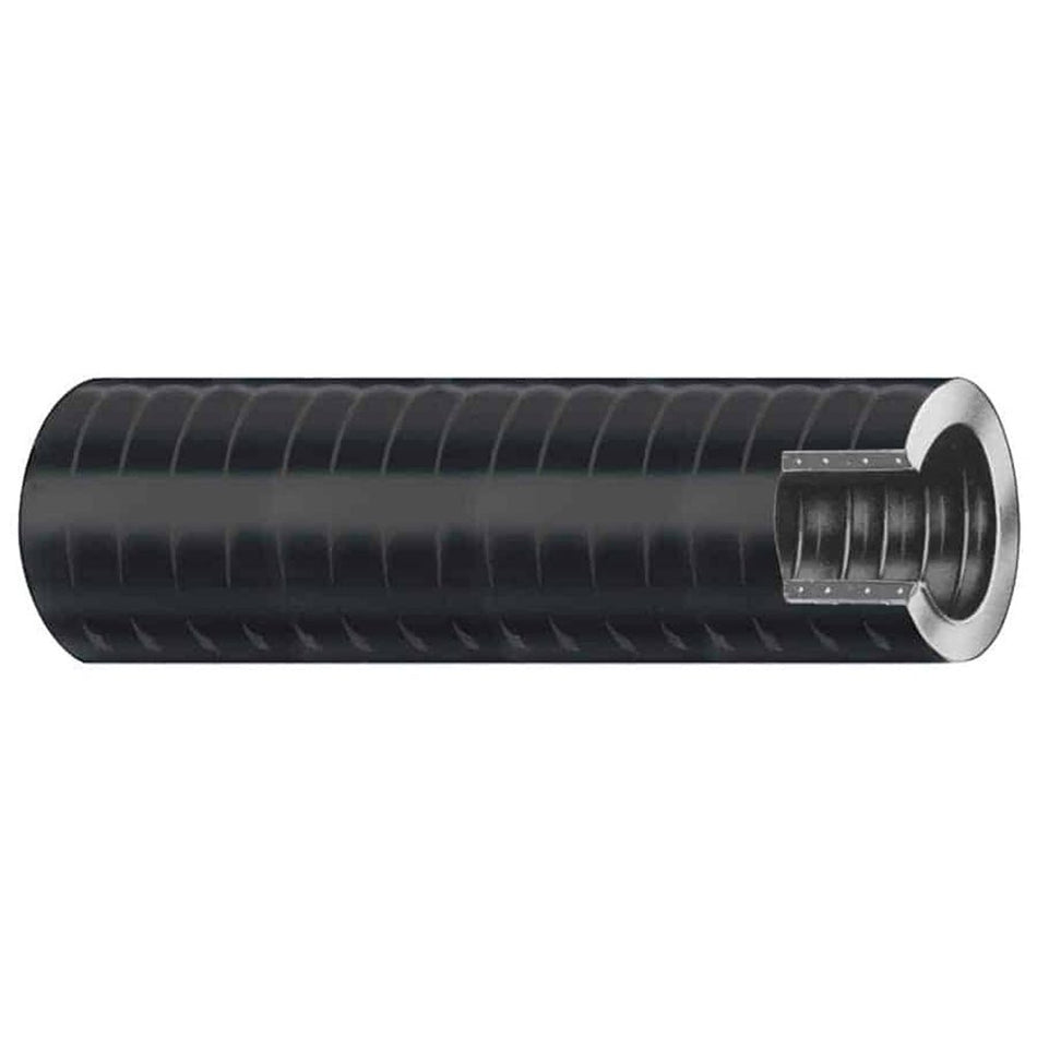 Trident Marine 1" x 50' Box VAC XHD Bilge & Live Well Hose Black - Soft Plasticizer Wall - Get Tight Gear