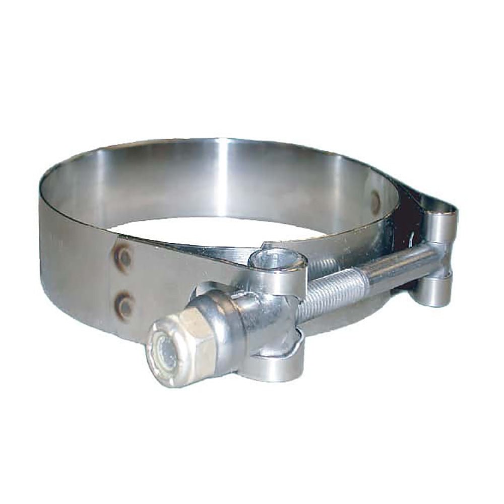 Trident Marine 316 SS T - Bolt Clamp - 3/4" Band - 5.28" - 5.59" Range - 10 - Pack - Get Tight Gear