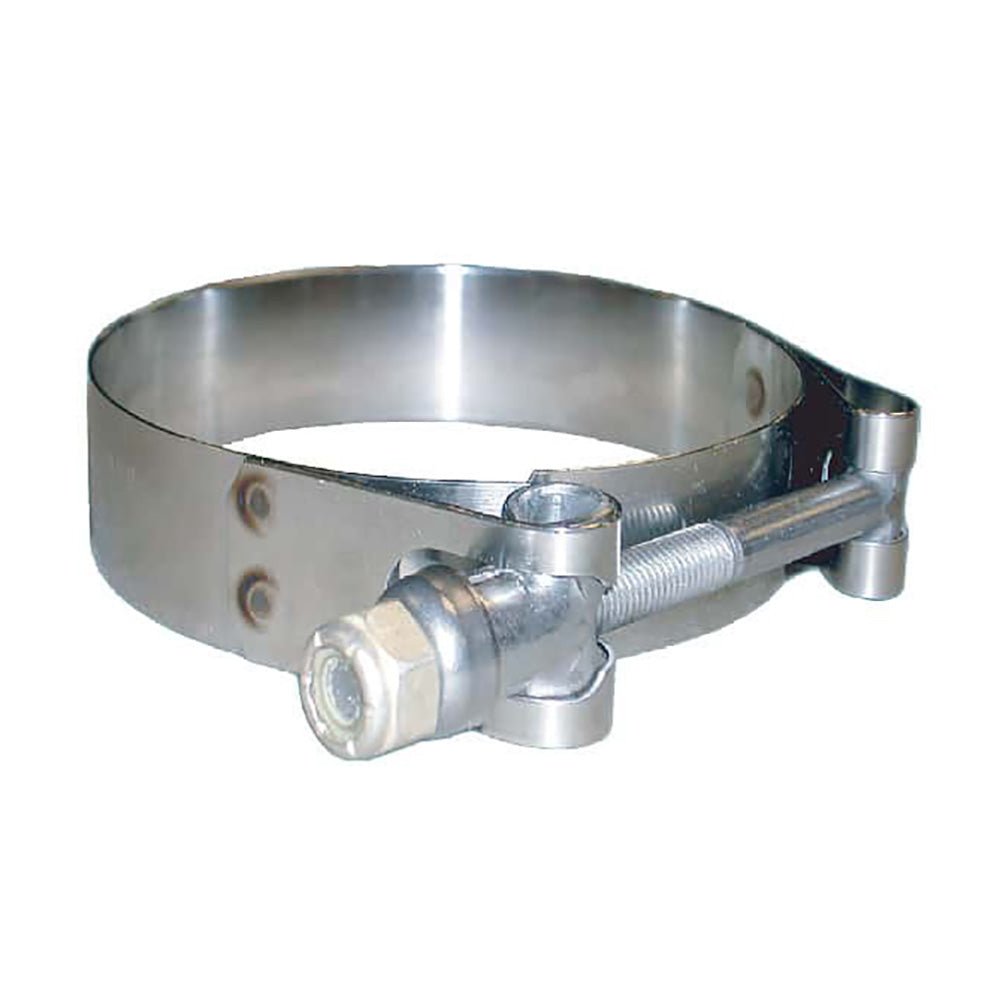 Trident Marine 316 SS T - Bolt Clamp - 3/4" Band - 6.30" - 6.74" Range - 10 - Pack - Get Tight Gear