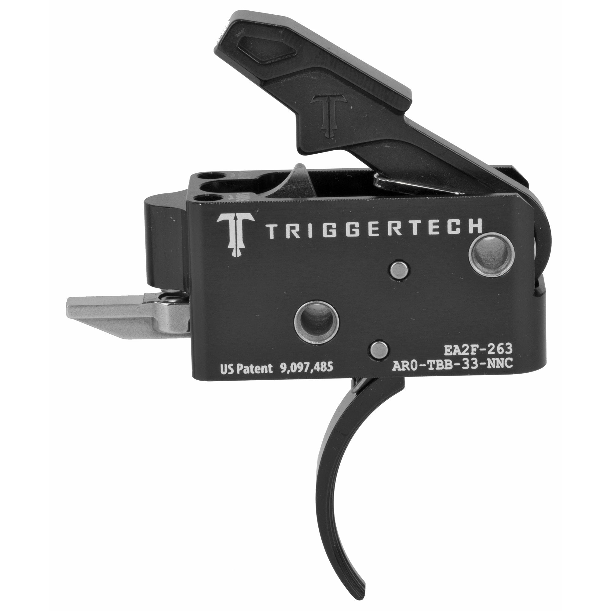 TRIGRTECH AR15 BLK COMP CRVD RH - Get Tight Gear