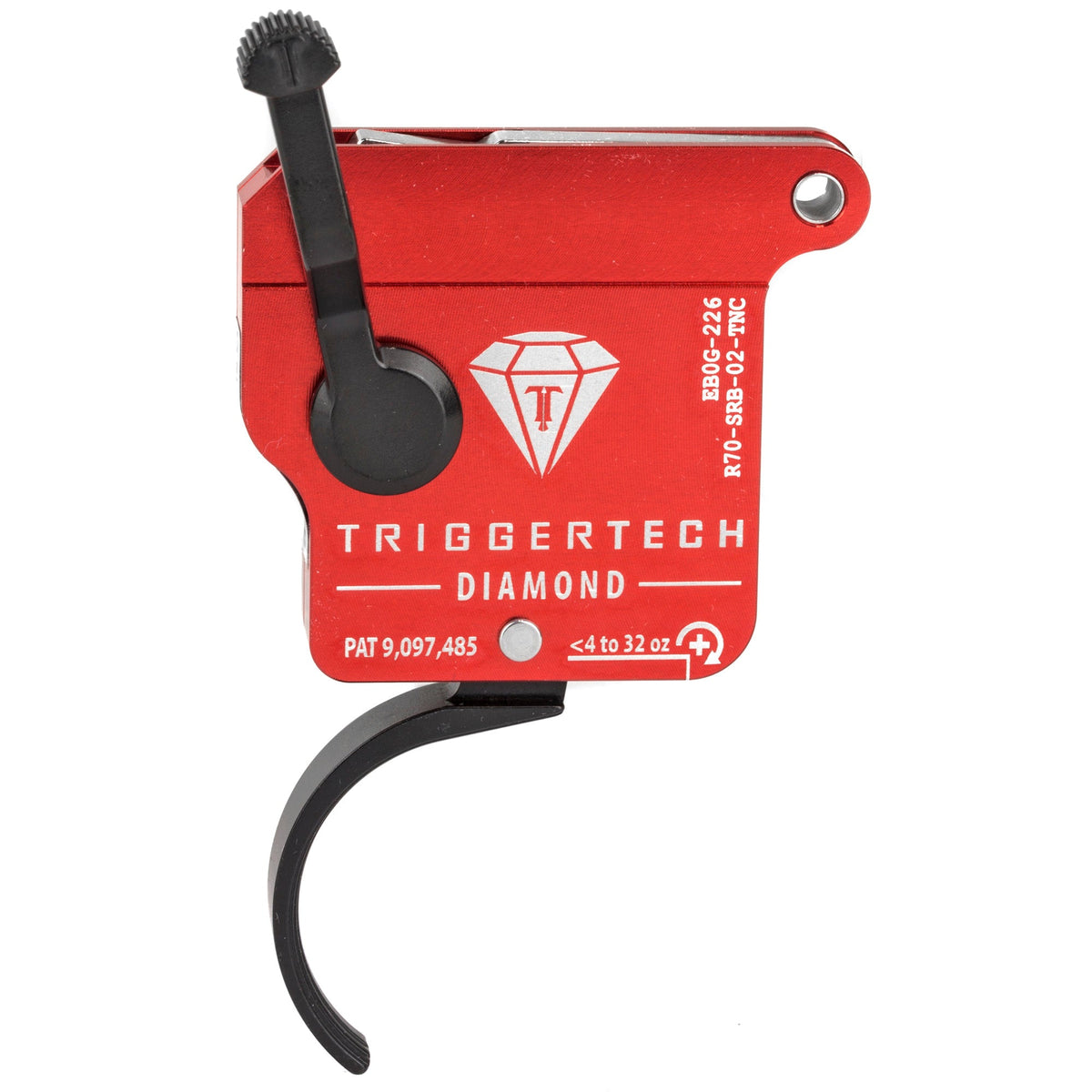 TRIGRTECH R700 BLK DIAM CRVD CLN RH - Get Tight Gear