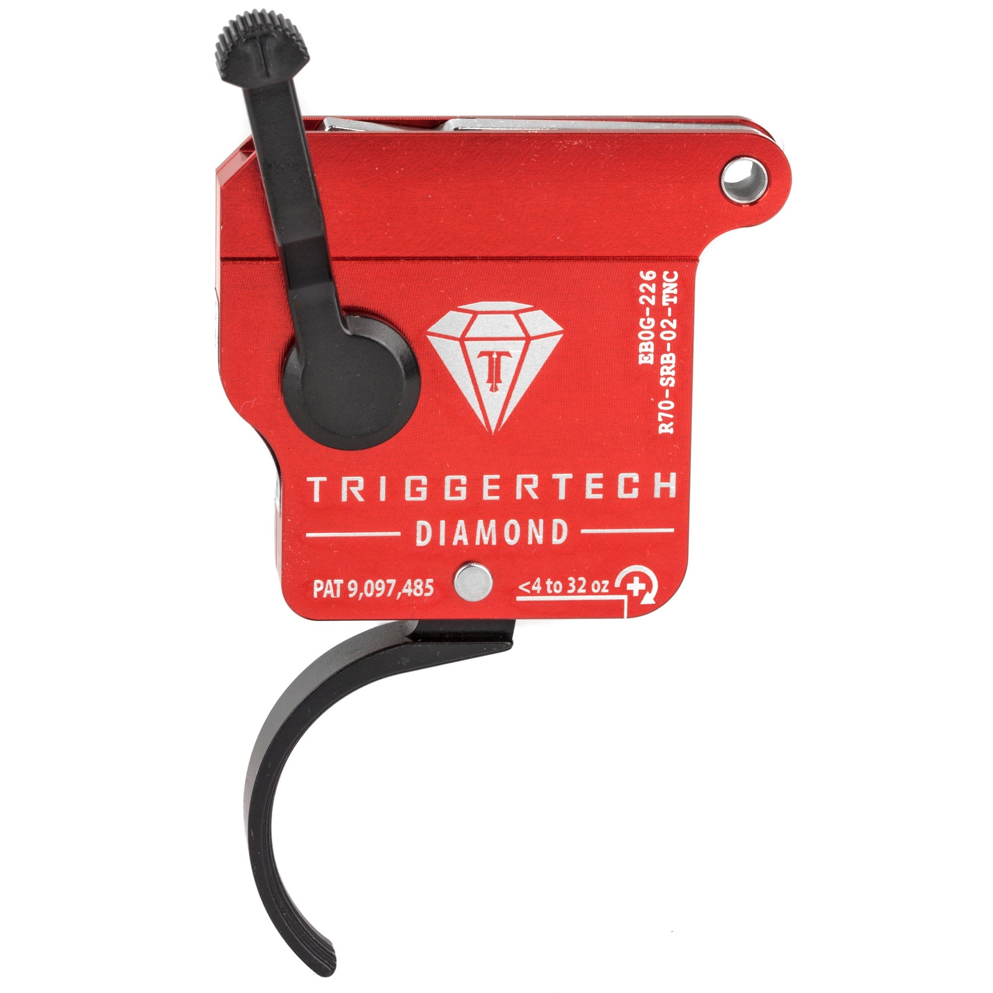 TRIGRTECH R700 BLK DIAM CRVD CLN RH - Get Tight Gear
