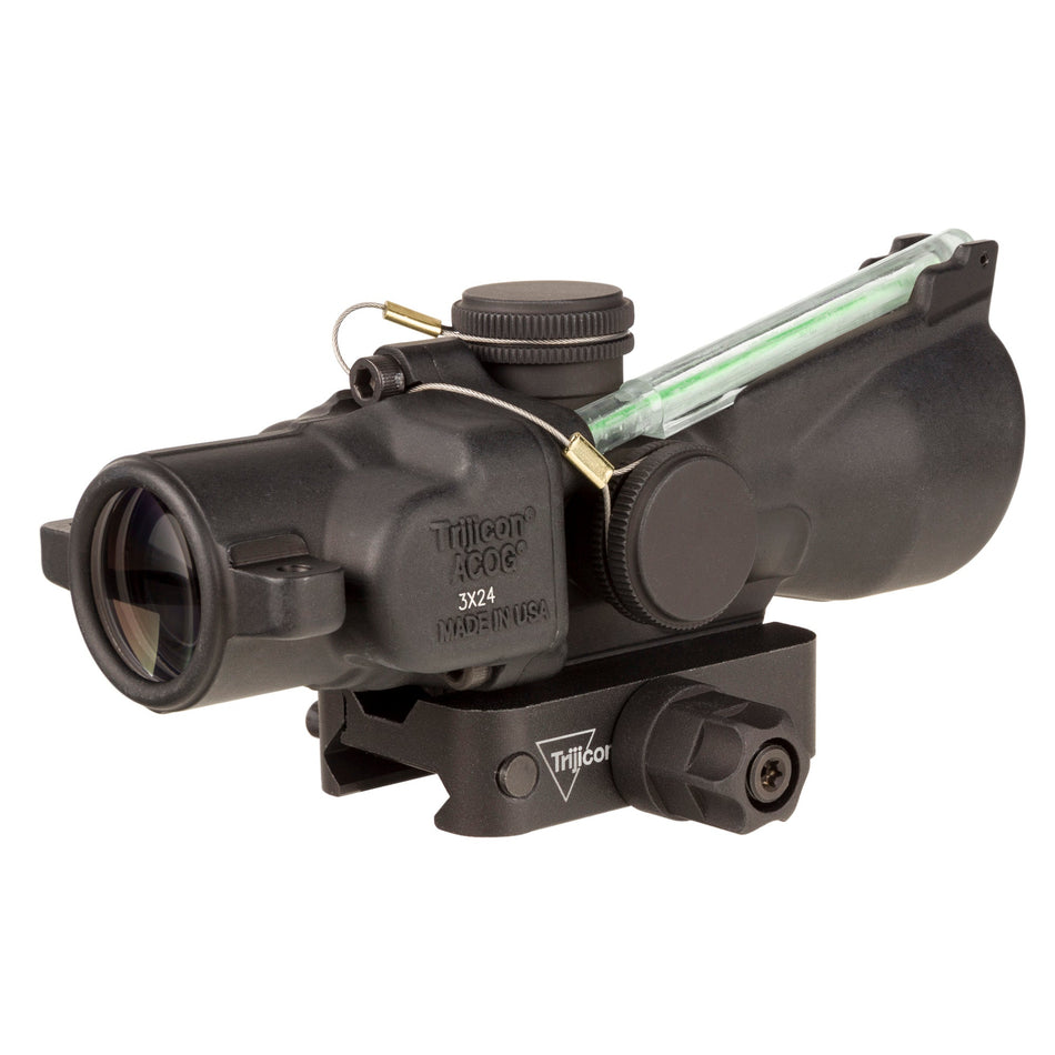 TRIJICON ACOG 3X24 LOW GRN HS/DOT AK - Get Tight Gear