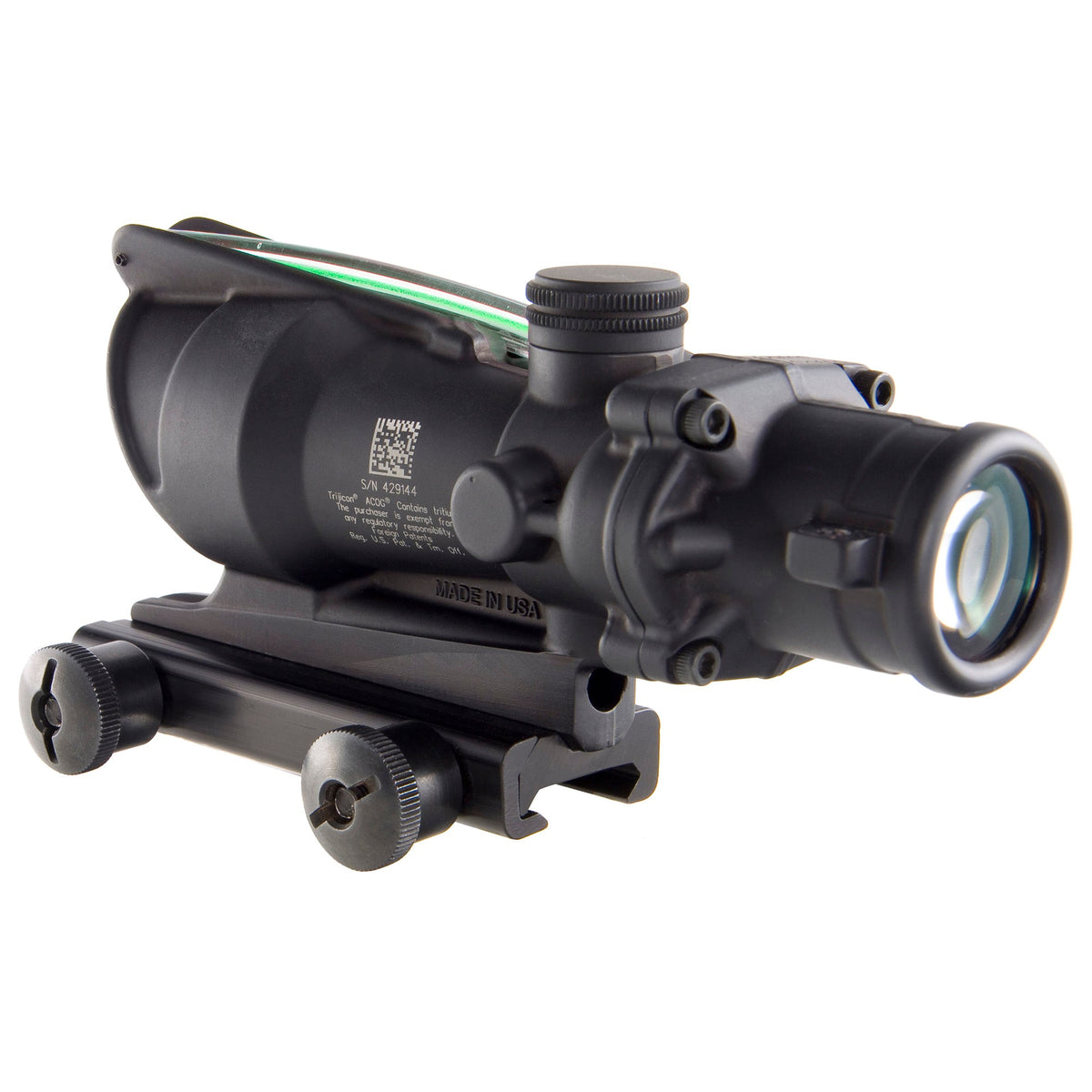 TRIJICON ACOG 4X32 .223 GRN CHEVRON - Get Tight Gear