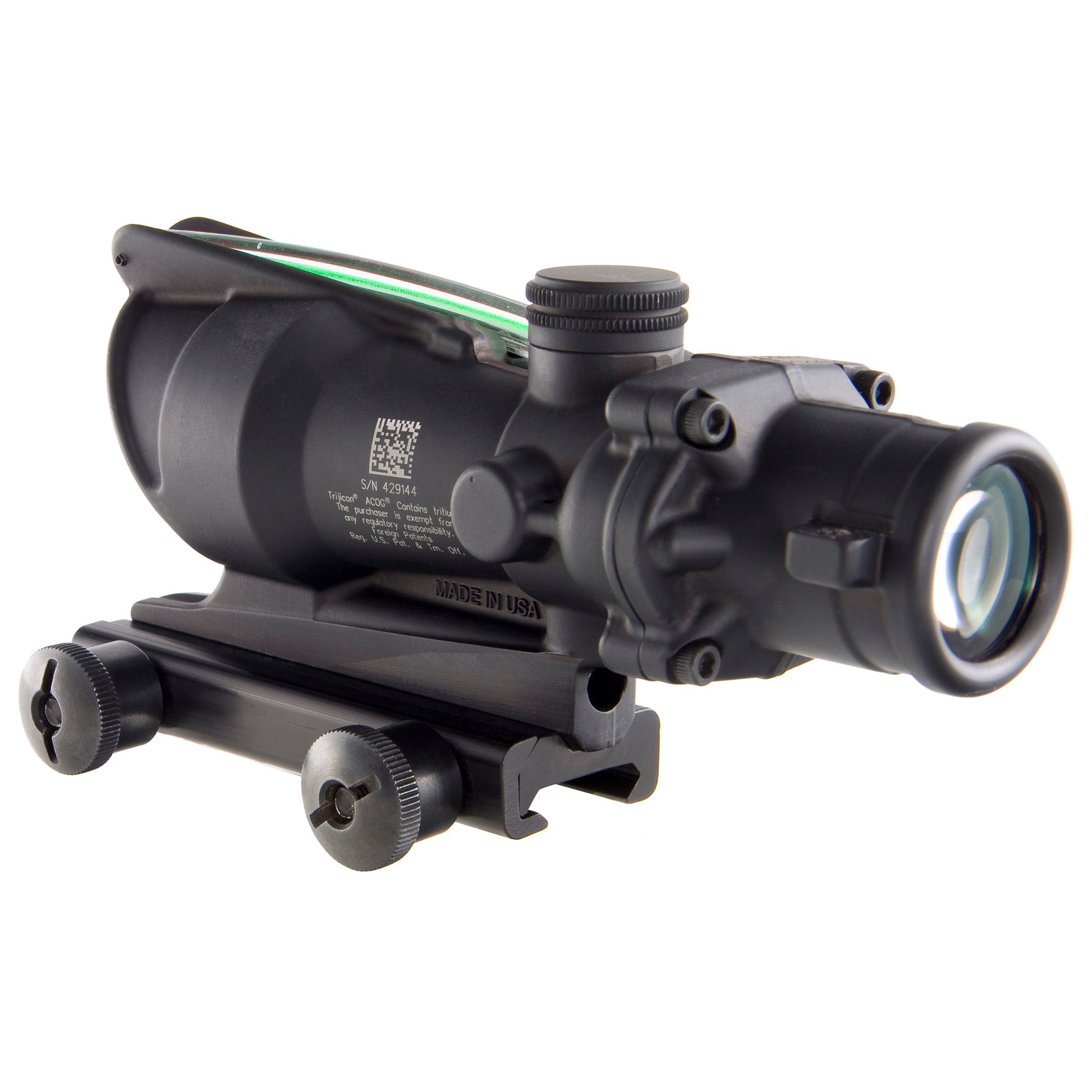 TRIJICON ACOG 4X32 .223 GRN CHEVRON - Get Tight Gear