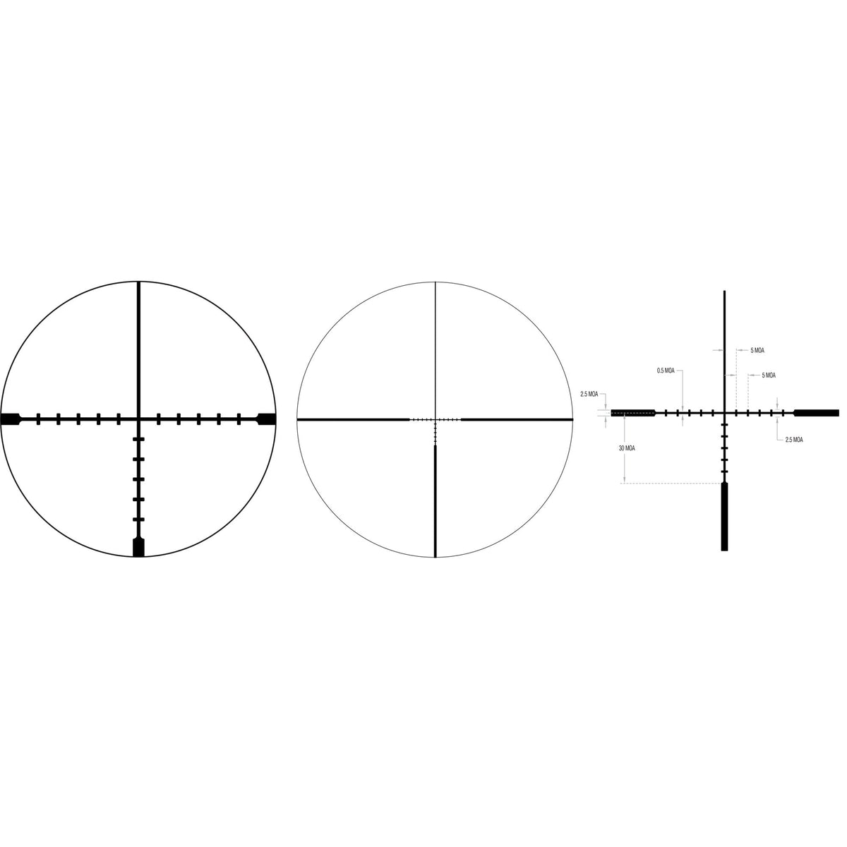 TRIJICON ASCENT 1 - 4X24 BDC TARGET - Get Tight Gear