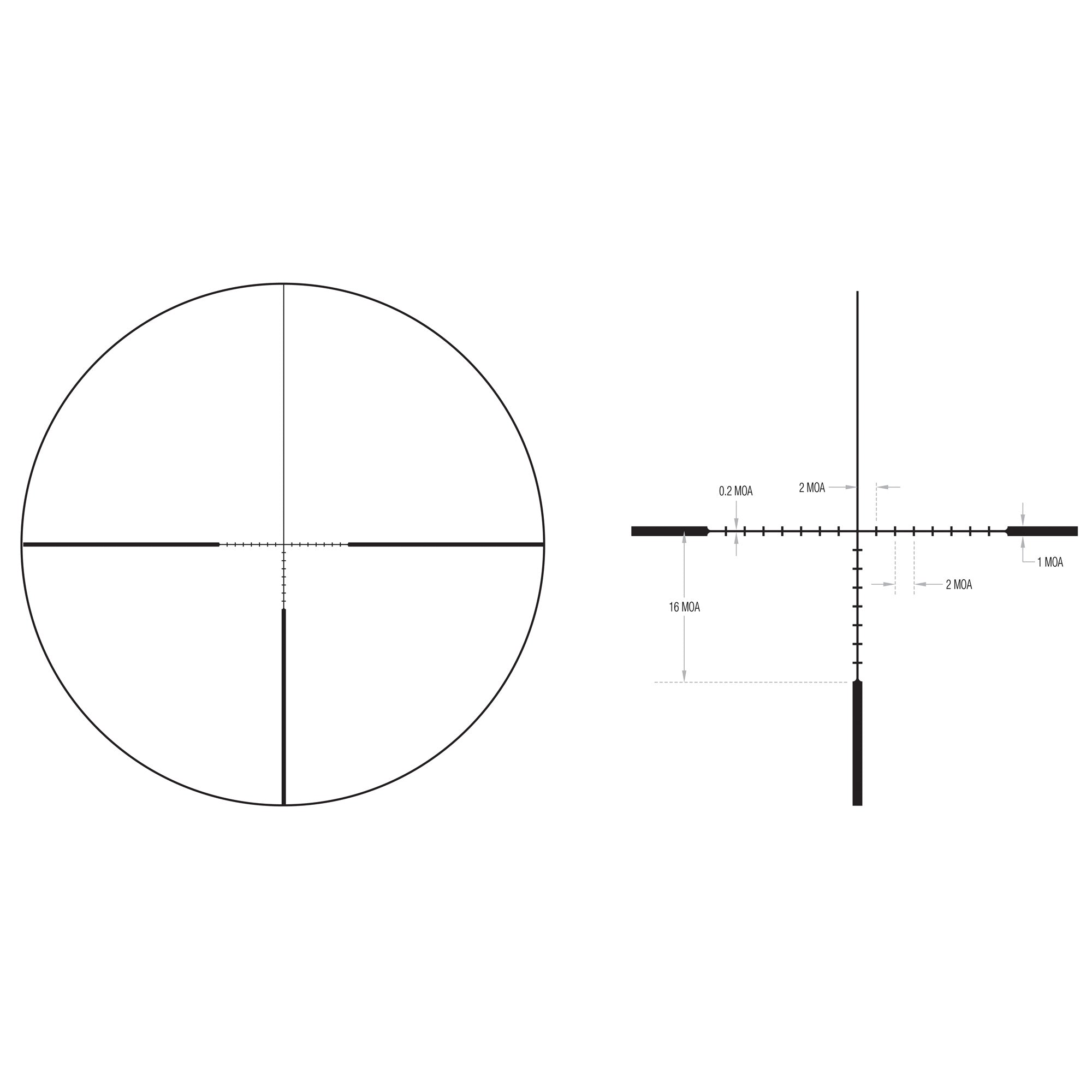 TRIJICON ASCENT 3 - 12X40 BDC TARGET - Get Tight Gear