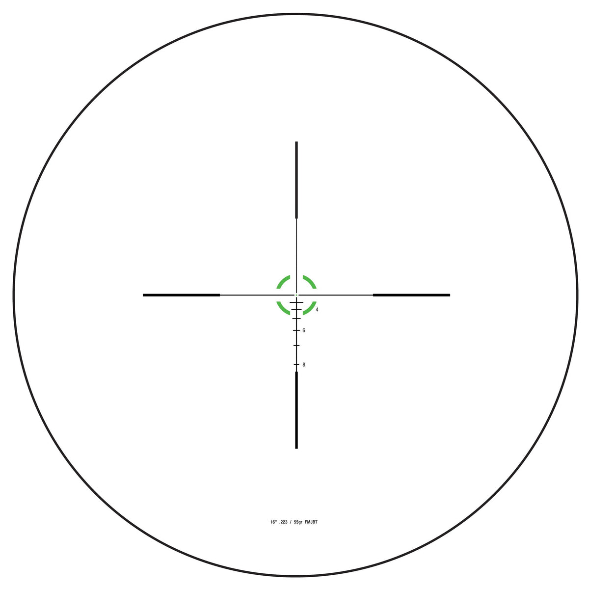 TRIJICON CREDO 1 - 6X24 SFP BDC GREEN - Get Tight Gear
