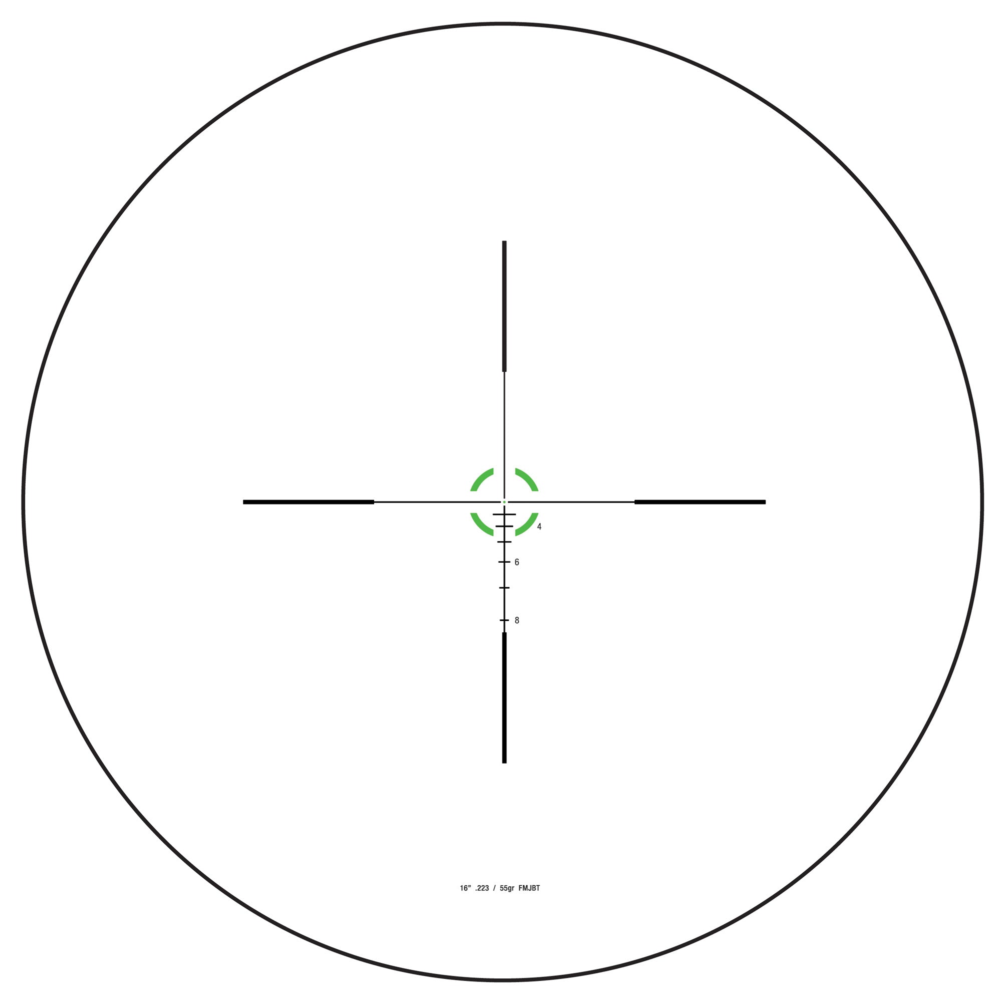TRIJICON CREDO 1 - 6X24 SFP BDC GREEN - Get Tight Gear