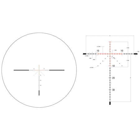 TRIJICON CREDO 3 - 9X40 SFP MOA RED - Get Tight Gear