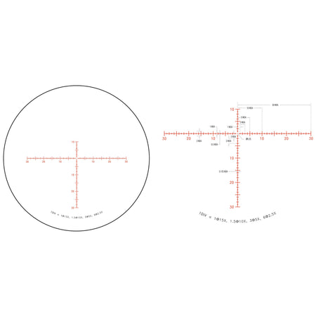 TRIJICON CREDO HX 2.5 - 15X42 SFP MOA - Get Tight Gear