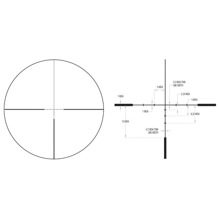 TRIJICON HURON 2.5 - 10X40 BDC HUNTERS - Get Tight Gear