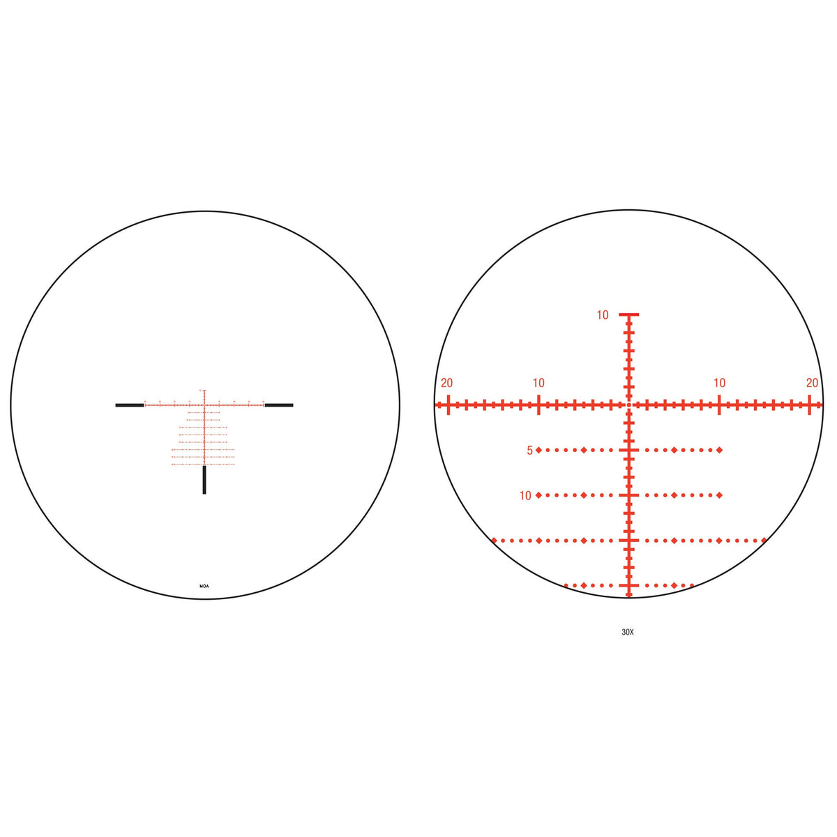 TRIJICON TENMILE 4.5 - 30X56 FFP MOA - Get Tight Gear