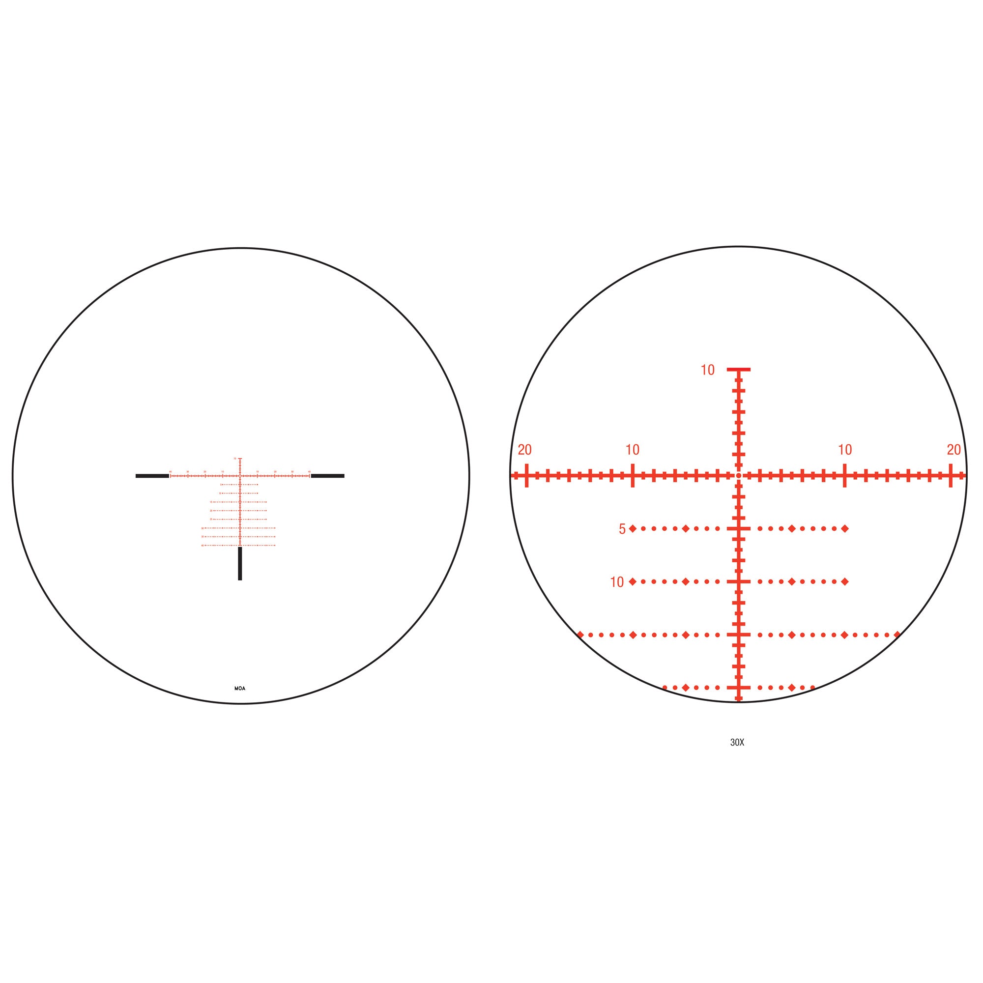 TRIJICON TENMILE 4.5 - 30X56 FFP MOA - Get Tight Gear