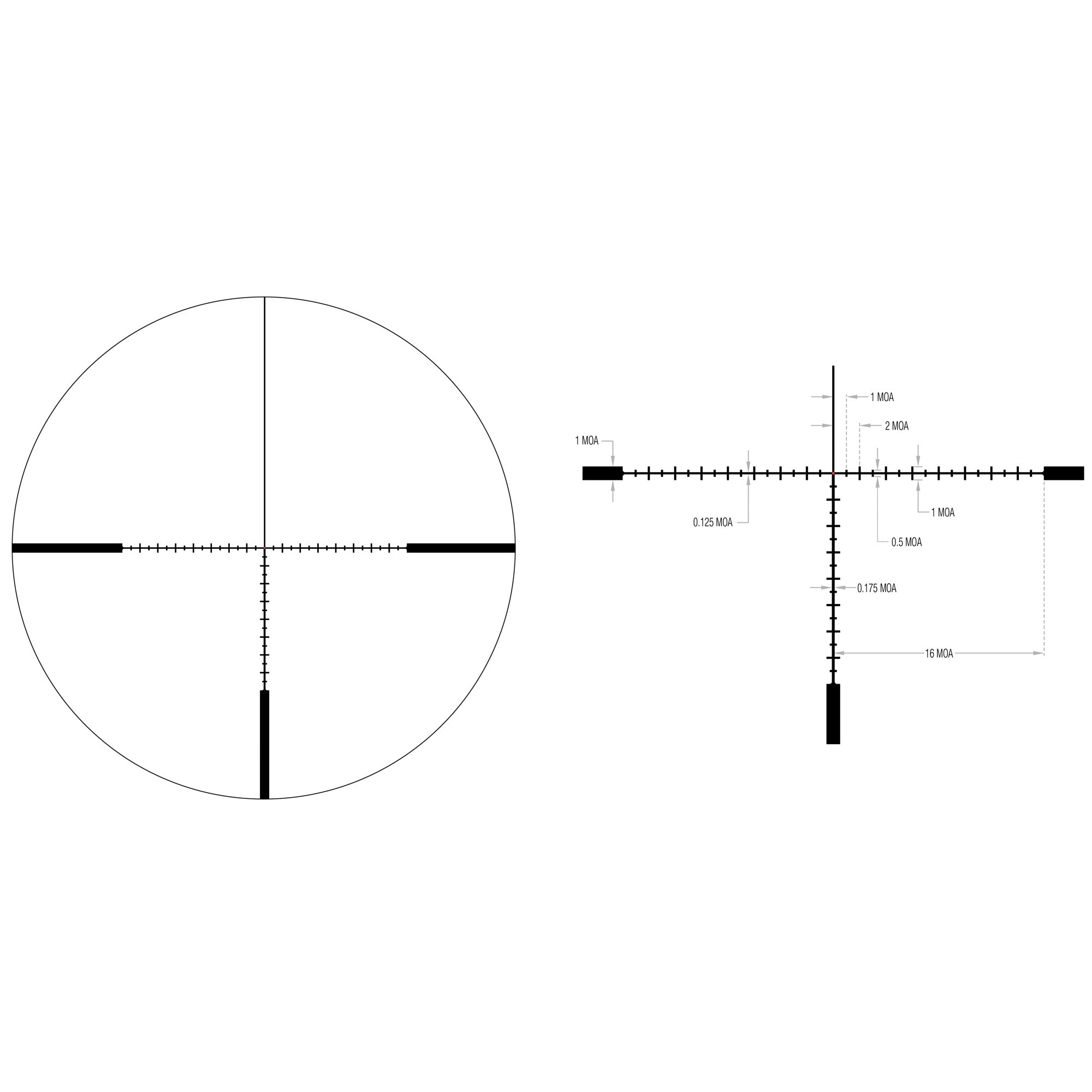 TRIJICON TENMILE HX 6 - 24X50 MOA RED - Get Tight Gear