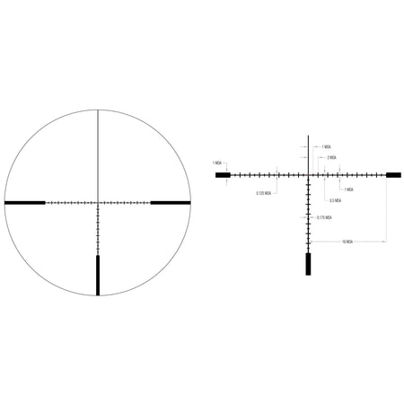 TRIJICON TENMILE HX 6 - 24X50 MOA RED - Get Tight Gear