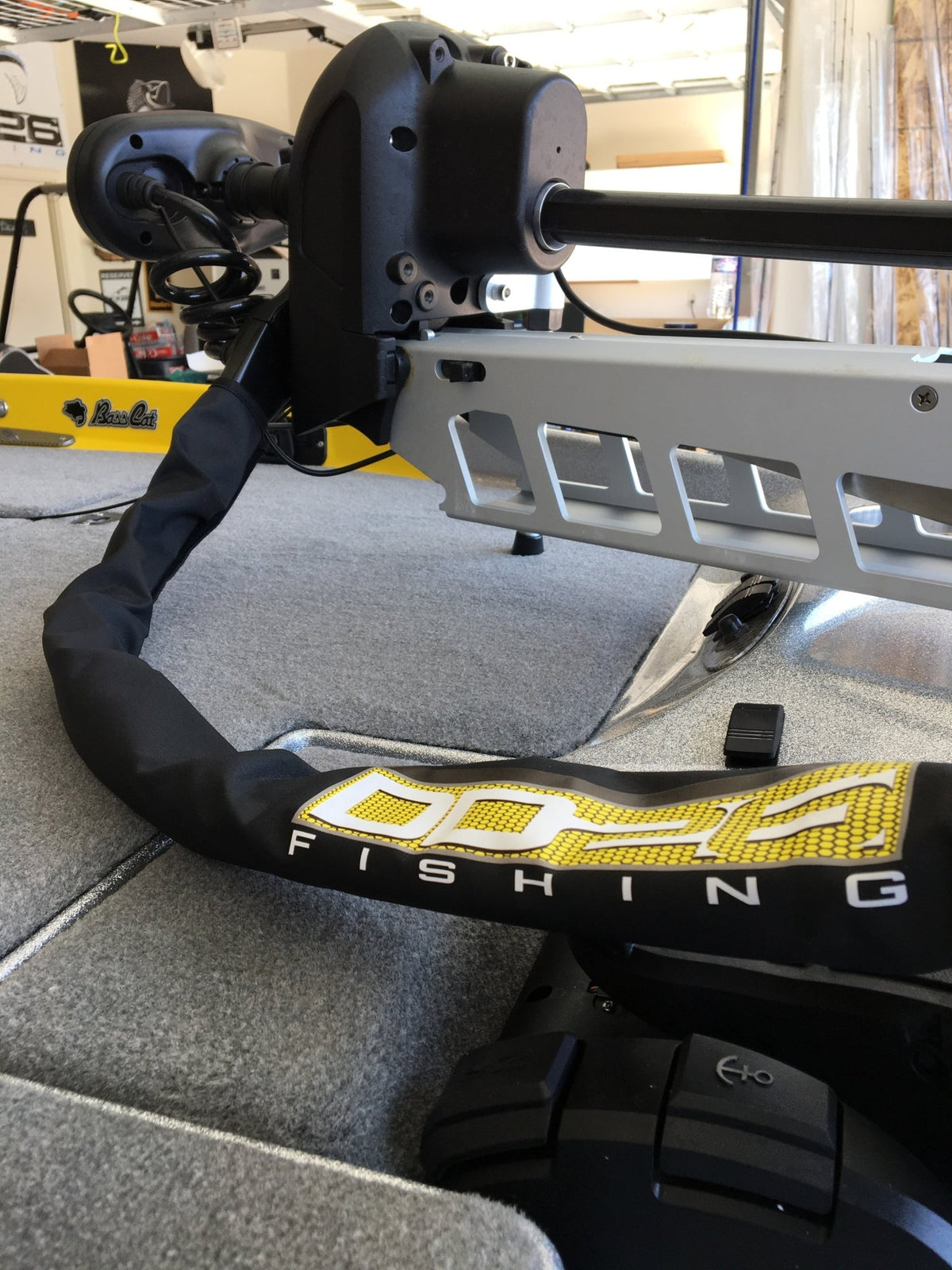 Trolling Motor Cable Management Sleeve Wrap - Get Tight Gear