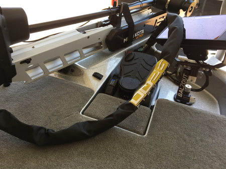 Trolling Motor Cable Management Sleeve Wrap - Get Tight Gear