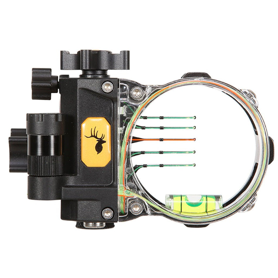 Trophy Ridge React Pro Sight Black 5 Pin .019 RH - Get Tight Gear