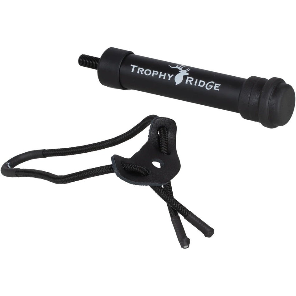 Trophy Ridge Snub Nose Stabilizer Black 5 in. - Get Tight Gear