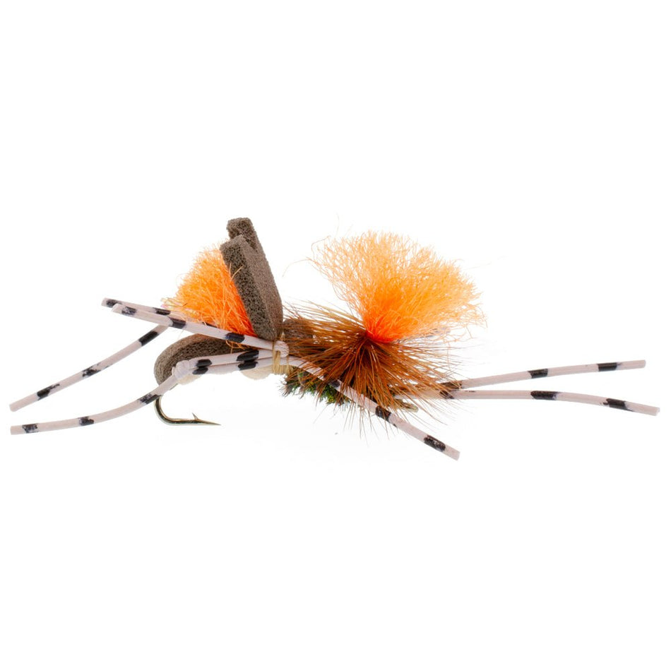 Trout Fly Assortment - Dropper Hopper Foam Body 12 Flies 4 Patterns Trout Fishing Fly Collection - Get Tight Gear