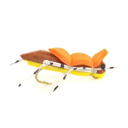 Trout Fly Assortment - Dropper Hopper Foam Body 12 Flies 4 Patterns Trout Fishing Fly Collection - Get Tight Gear