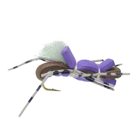 Trout Fly Assortment - Premium Terrestrial Flies - 12 Essential Hoppers, Ants and Beetles with Fly Box - Get Tight Gear