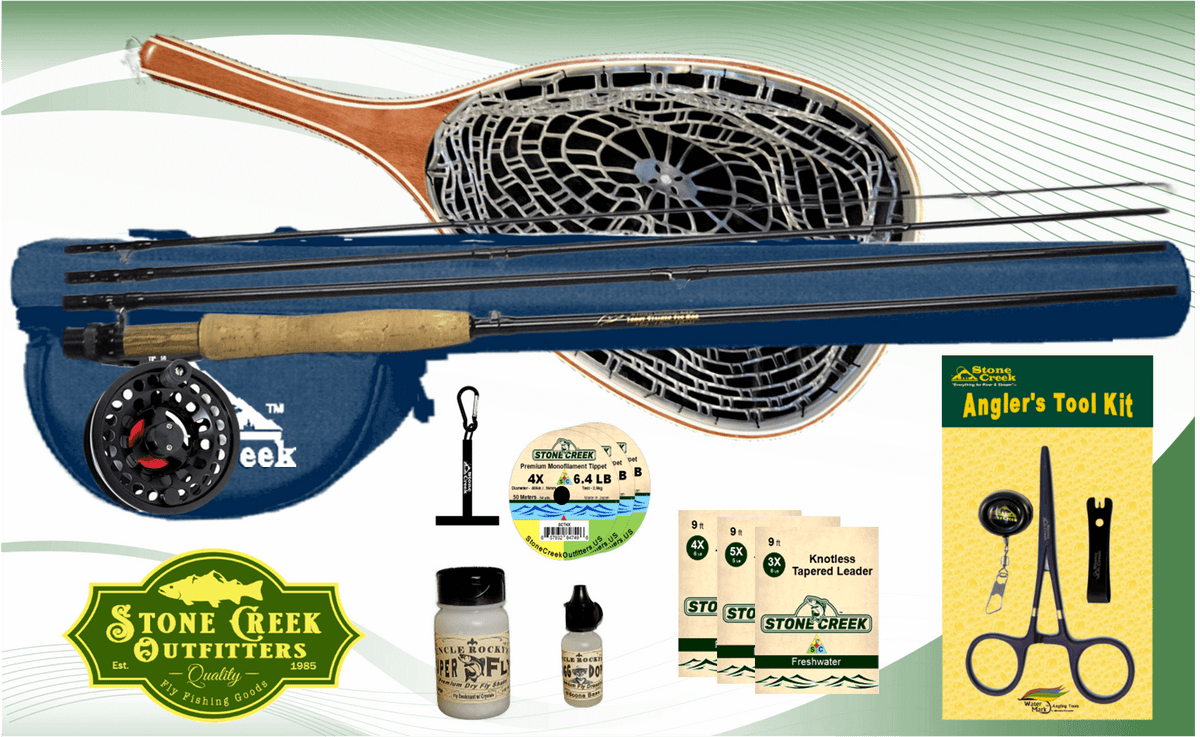 Trout Stalker - Fly Fishing Starter Kit - Get Tight Gear