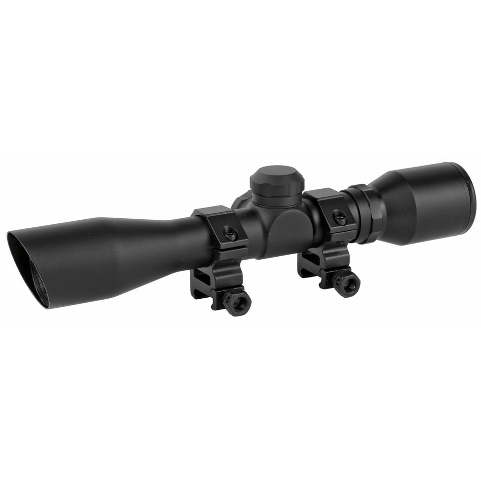 TRUGLO 4X32 SR DIAMND BLK W/ RINGS - Get Tight Gear