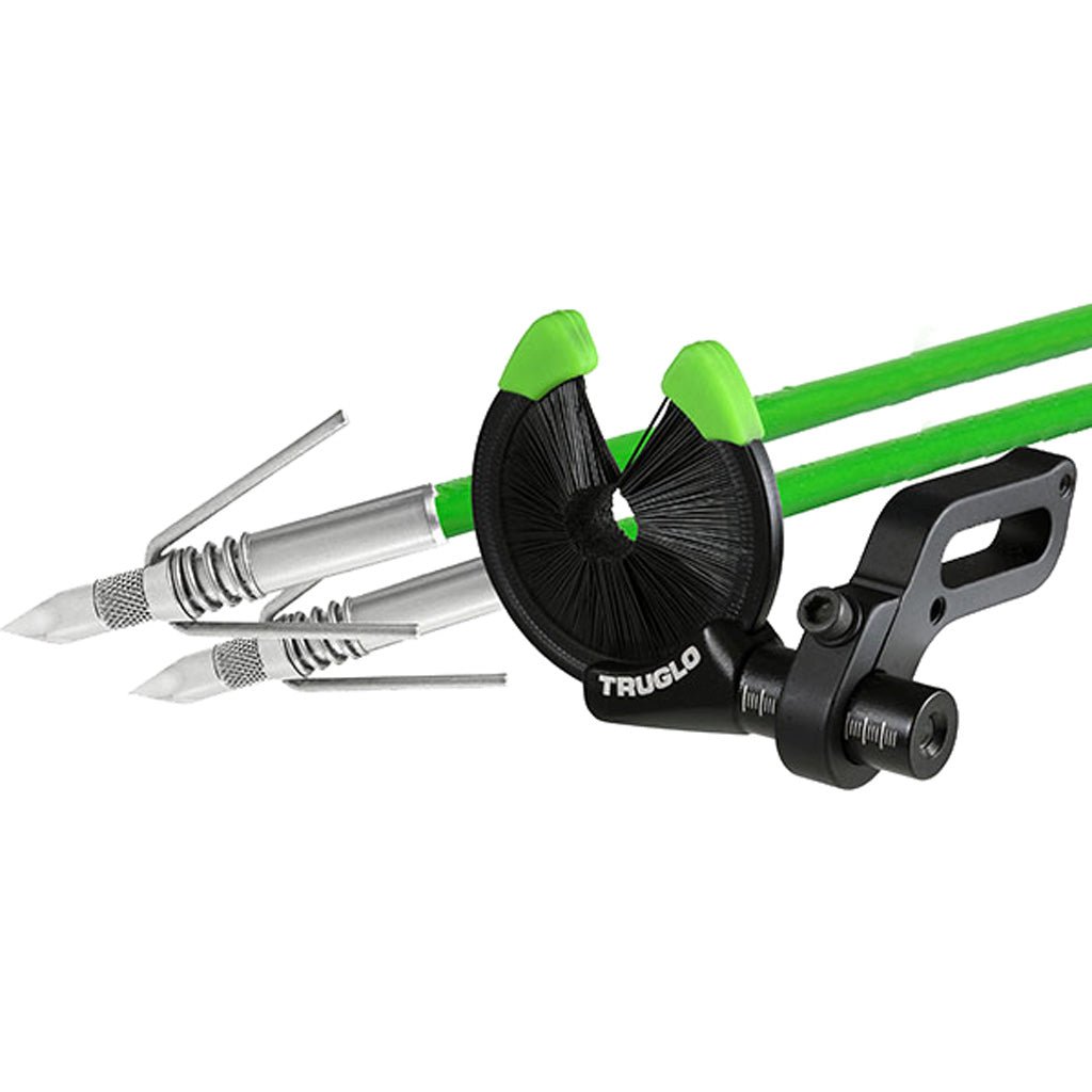 TruGlo Bowfishing Ez - Rest Combo w/ 2 Spring Fisher Arrows - Get Tight Gear