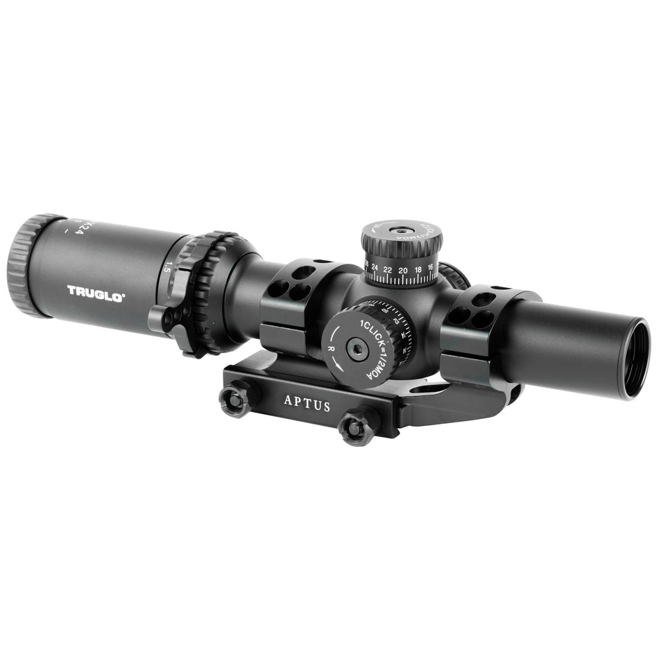 TRUGLO OMNIA 1 - 4X24 IR APTR BLK - Get Tight Gear